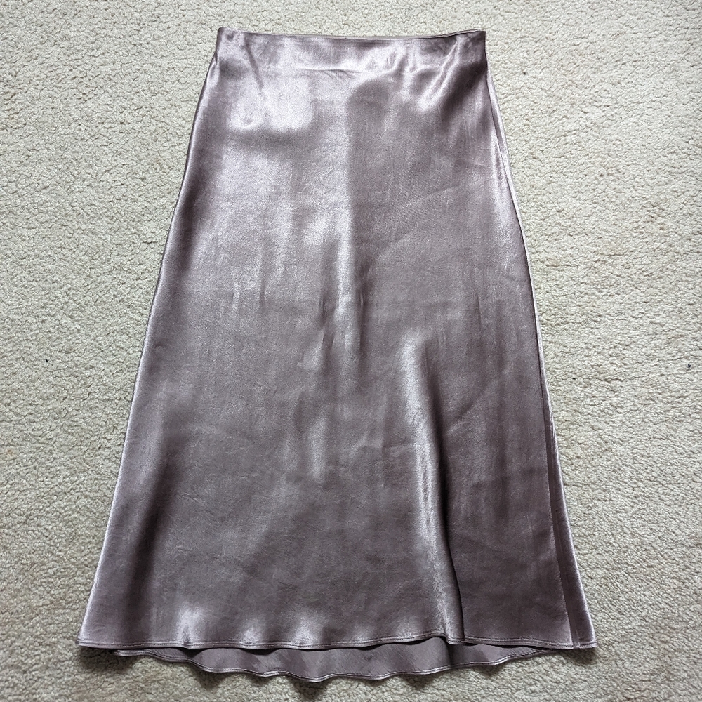 Aritzia Wilfred slip midi skirt